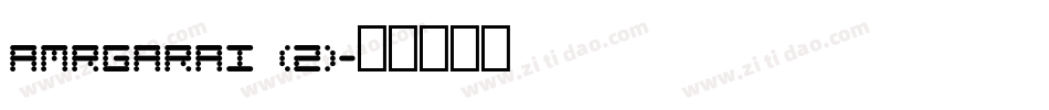 AMRGARAI (2)字体转换